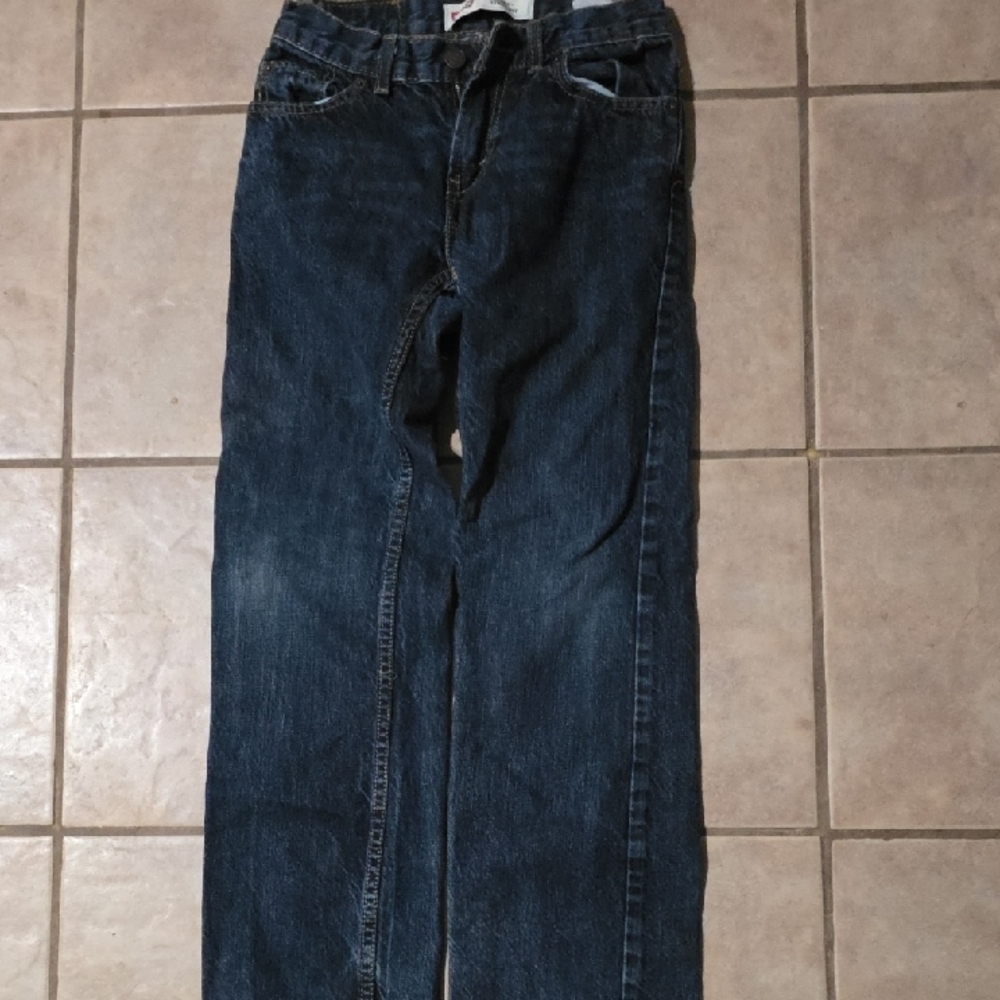 Levi's 505 Straight Dark Blue Jeans